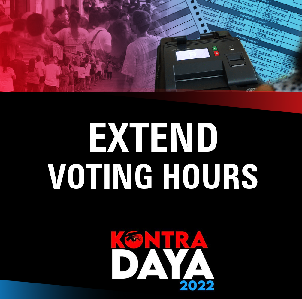 Extend Voting Hours
